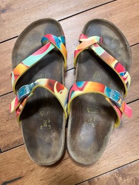 Birkenstock Papillio Mayari Multicolor Print Women’s Sandals